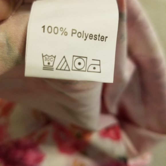 C+D+M Collection Sleeveless Spaghetti Strap Floral Midi Slip Dress NWT - Picture 11 of 15